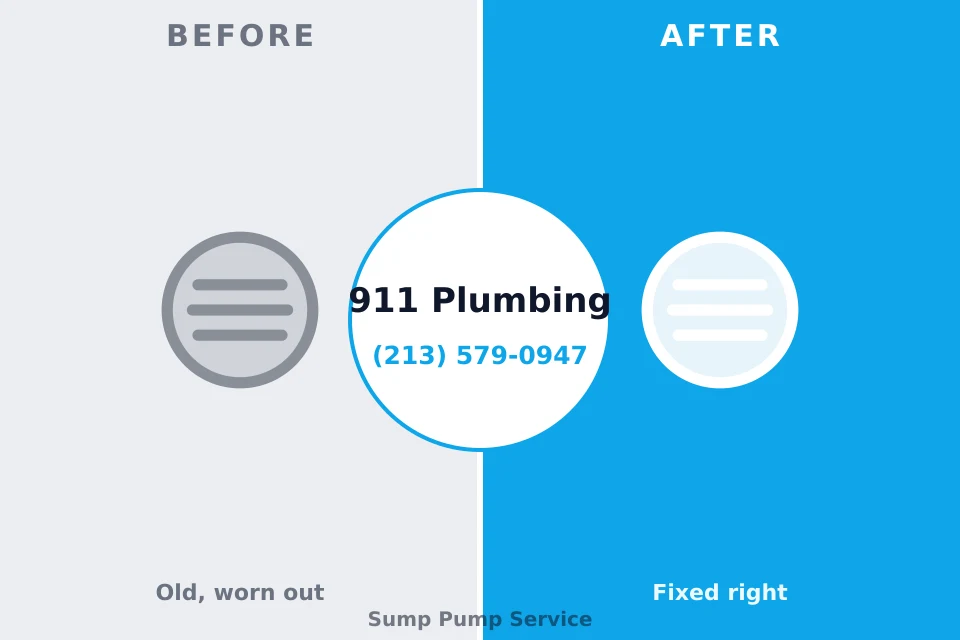 Before and after: plumbing repair Albion, NE